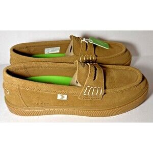 Cariuma CAJU Loafer Gum Suede Slip On - Camel - Women's 9/Men's 7.5 Unisex - NEW